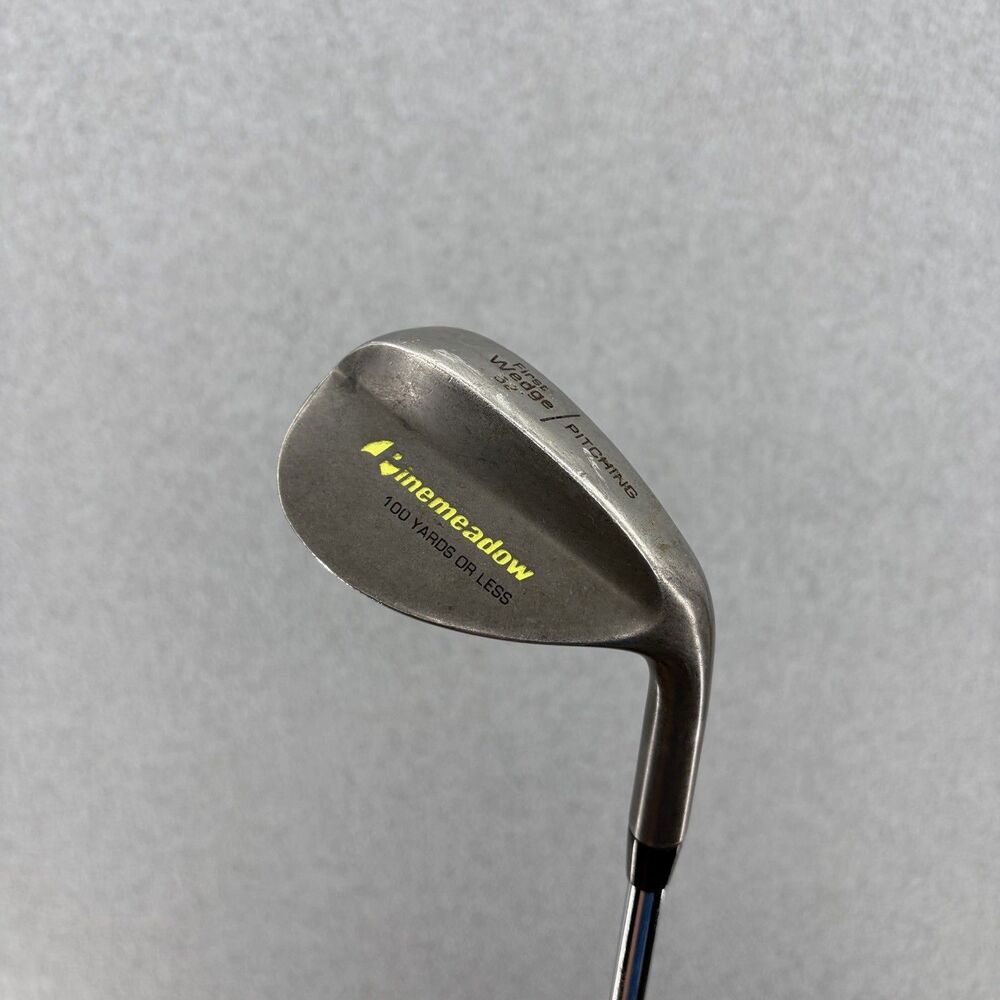 Pinemeadow First Wedge 52° Pitching Gap Wedge RH Steel Golf Club Golf Pride